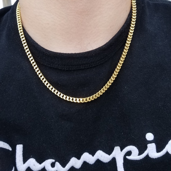 Gold Chain 14k Gold Franco Chain .